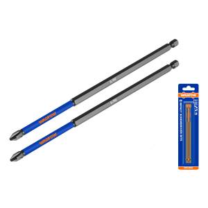 Set X2 Puntas De Destorn. Impacto Ph2 150mm Acero S2 Wadfow