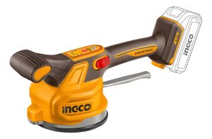 Ventosa Vibradora A Bateria 130mm Sin Bateria 60kg Ingco