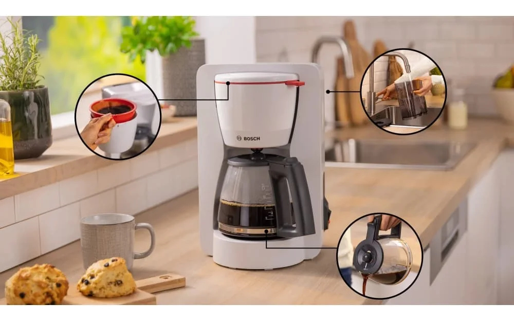 Cafetera De Goteo Bosch Tka2m111 Mymoment Blanco - Imagen 2