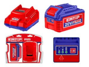 Kit De Batería Y Cargador De Iones De Litio