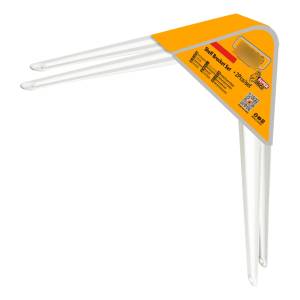 Set X2 Mensulas Para Estante 8 X 10 20x25cm Ingco