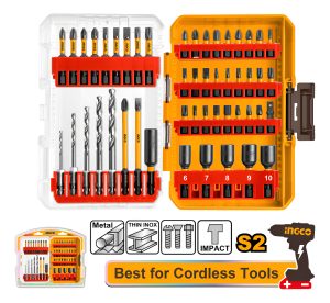 Set 49 Puntas Y Mechas P/dest. De Impac Ingco Akdl24906