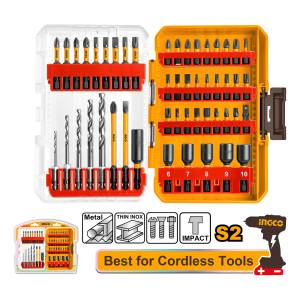 Set 49 Puntas Y Mechas P/dest. De Impac Ingco Akdl24906