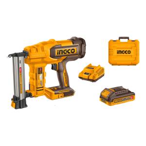 Clavadora A Batería 20v 35mm Con Accesorios Ingco