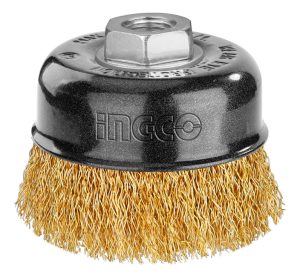 Cepillo Copa Amoladora 3 Larga Vida M14 Ingco Wb10755
