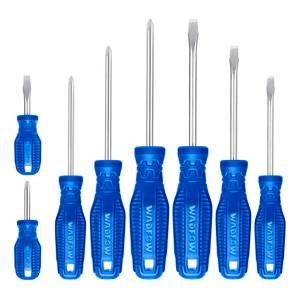 Set X 8 Destornilladores Paleta/phillips Wadfow Wss2408 G P