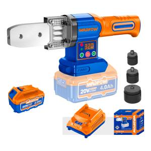 Termofusora A Bateria 20v 320°c + Accesorios Wadfow Wwm20182