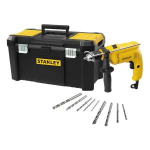 Kit Taladro Sdh600 + Maleta 19 +9 Mechas Stanley