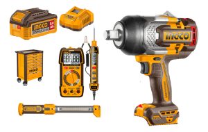 Set 288 Herramientas Manuales Gabinete Llave Bateria Ingco