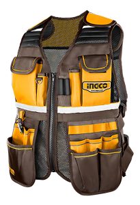 Chaleco Coleto Porta Herramientas Industrial Ingco Htvt09028