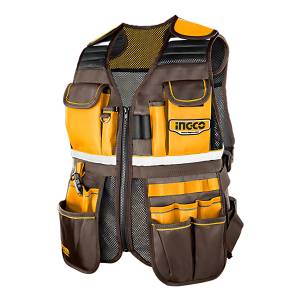 Chaleco Coleto Porta Herramientas Industrial Ingco Htvt09028