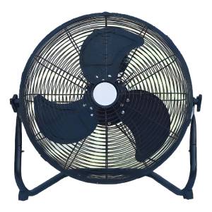 Turbo Ventilador Industrial Metalico 50cm. Cantidad De Aspas 3 Color De La Estructura Negro Color De Las Aspas Negro Material De Las Aspas Metal