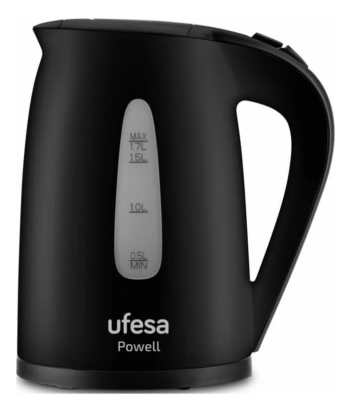 Jarra Electrica Hervidor De Agua Ufesa Black Powell 1.7lt - Imagen 2