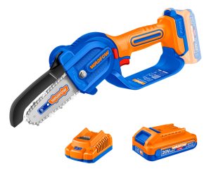 Mini Motosierra 5 A Bateria 2ah 20v Accesorios Wadfow