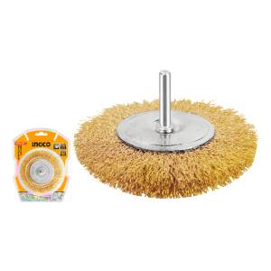 Cepillo Chato Para Taladro 100mm 4 Ingco Wb41001