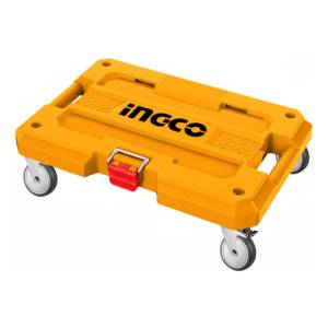 Base Con Ruedas Para Caja De Herramientas Apilable De 53,7 X 36 Cm, Color Naranja