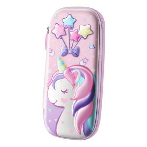 Cartuchera Escolar Con Diseño Unicornio En 3d