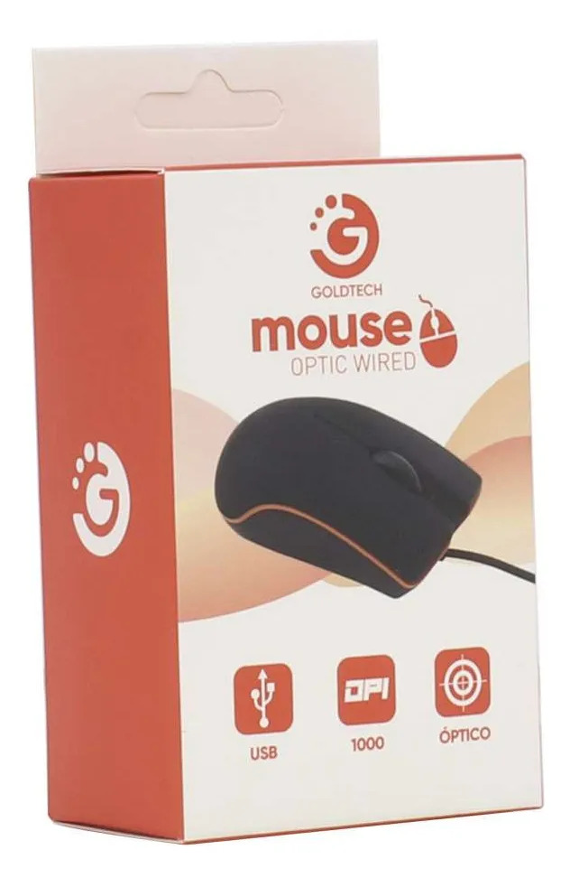 Mouse Óptico Cableado Usb Compatible Windows Mac Ios - Imagen 3