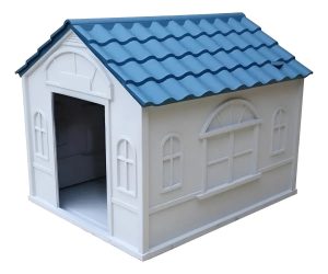 Casa Cucha Para Perro 75x65x63 Cm Calidad Premium Azul