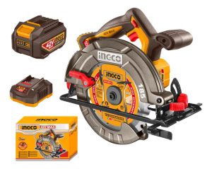 Sierra Circular A Bateria 42v 2.5ah Brushless 185mm Ingco