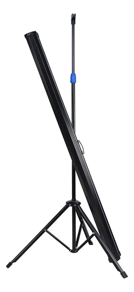 Pantalla De Proyeccion Con Tripode 72 Negro - Imagen 3