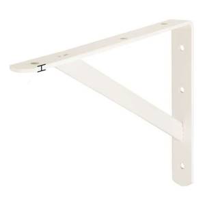 Mensulas P Estanterias 13 PuLG X 20 Reforzadas Ingco Ihdsb13 Color Blanco