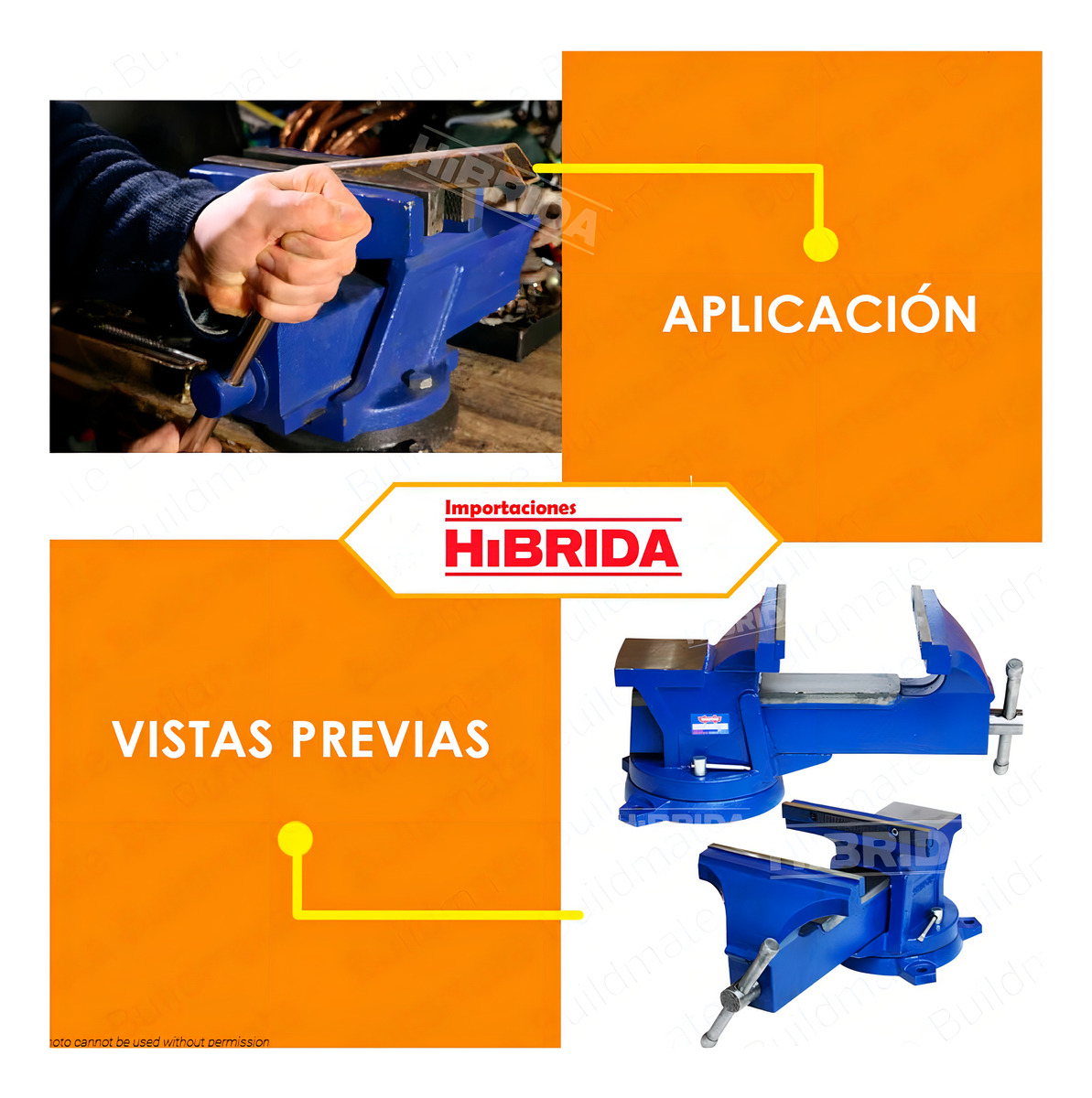 Morsa Banco 8 PuLG Wadfow - Imagen 4