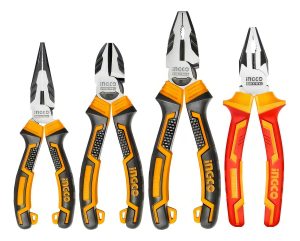 Set X 4 Alicate Hkps28458 Pinza Punta Ingco