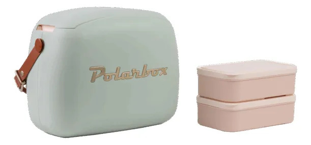 Lunchera Termica Polarbox Matcha Gold 6l 2 Contenedores