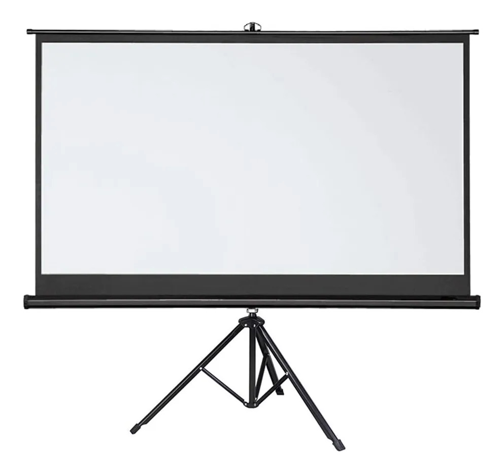 Pantalla De Proyeccion Con Tripode 72 Negro