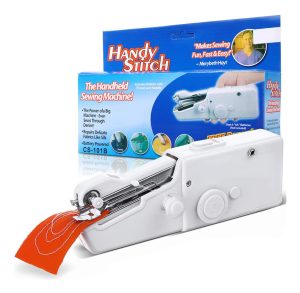Mini Maquina De Coser De Mano Portatil A Pila