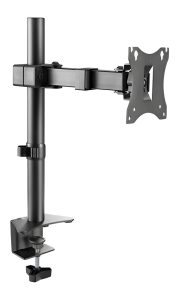 Soporte Monitor Brateck Ldt24-c011 Brazo Articulado Negro 17-27 Pulgadas