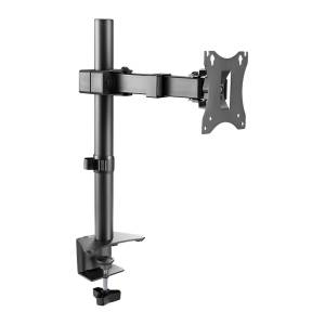 Soporte Monitor Brateck Ldt24-c011 Brazo Articulado Negro 17-27 Pulgadas