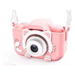 Camara Digital Gatito Rosa O Celeste