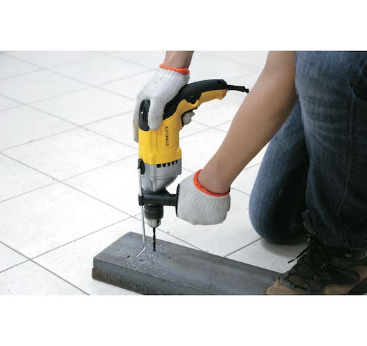 Taladro Percutor Stanley Stdh8013 800w 1/2 13mm Color Amarillo Frecuencia 50 Hz / 60 Hz - Imagen 2