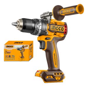Taladro Atornillador Percutor Bateria 20v S/bat Ingco