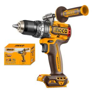 Taladro Atornillador Percutor Bateria 20v S/bat Ingco