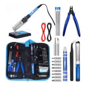 Kit De Soldadura De Estaño Tipo Lápiz 60w Equus - Tyt Color Negro Frecuencia 1