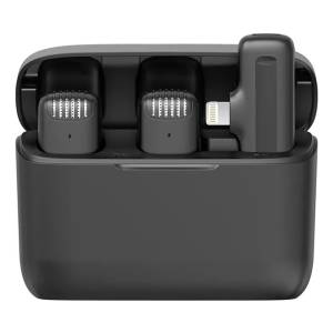 Microfono X2 Solapero Base De Carga Usb-c + Para iPhone