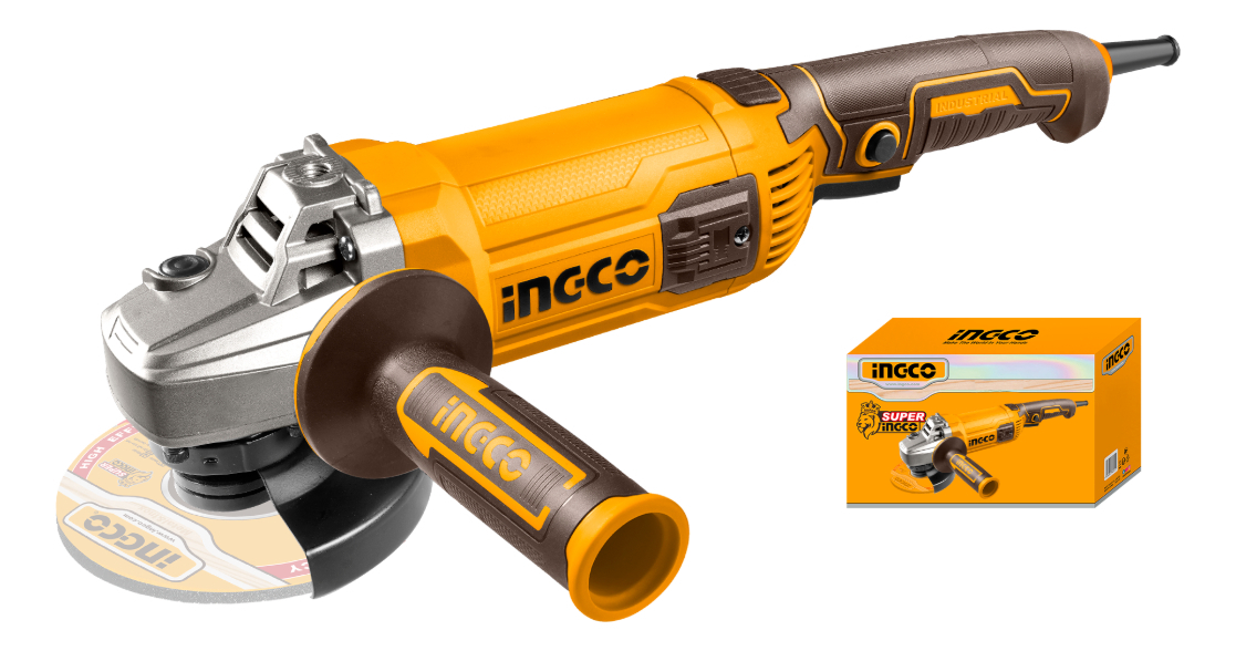 Amoladora Angular 5 1500w 9300rpm 125mm Ingco Ag150028