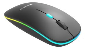 Mouse Gamer Inalambrico Xtrike Me Dpi 1600 7 Colores Color Negro