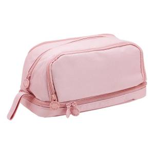 Cartuchera Escolar Con Cierre 4 Compartimientos