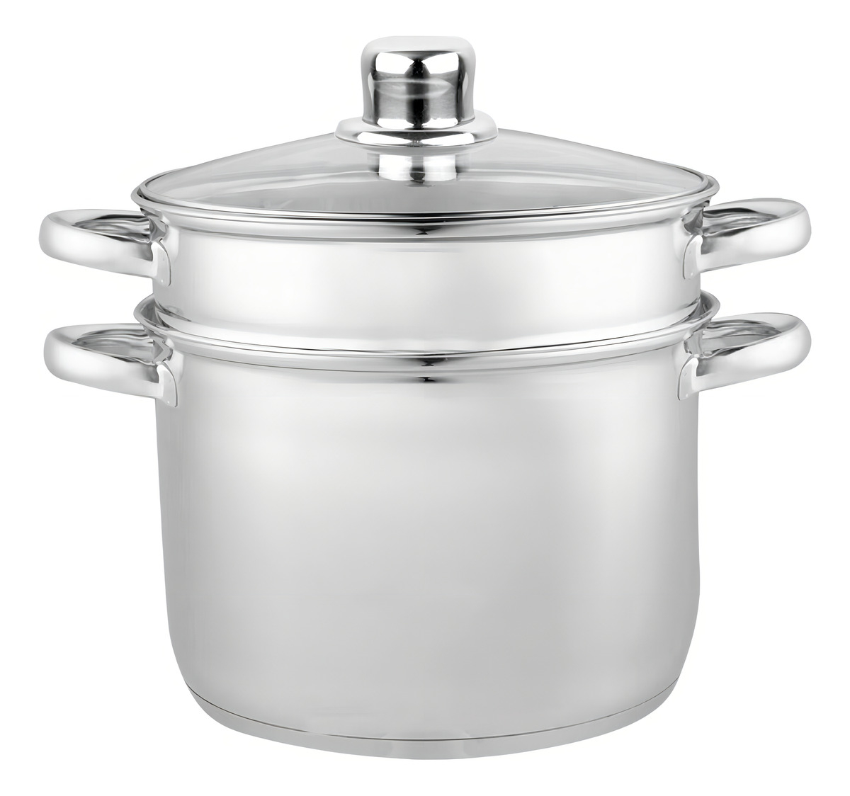 Set Olla Multifunción Pastera + Vaporera + Colador Cuori Ace - Imagen 3