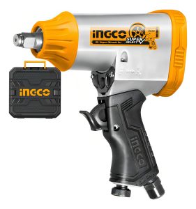 Llave De Impacto Neumatica 1/2 312nm Ingco Aiw12312 Color Amarillo