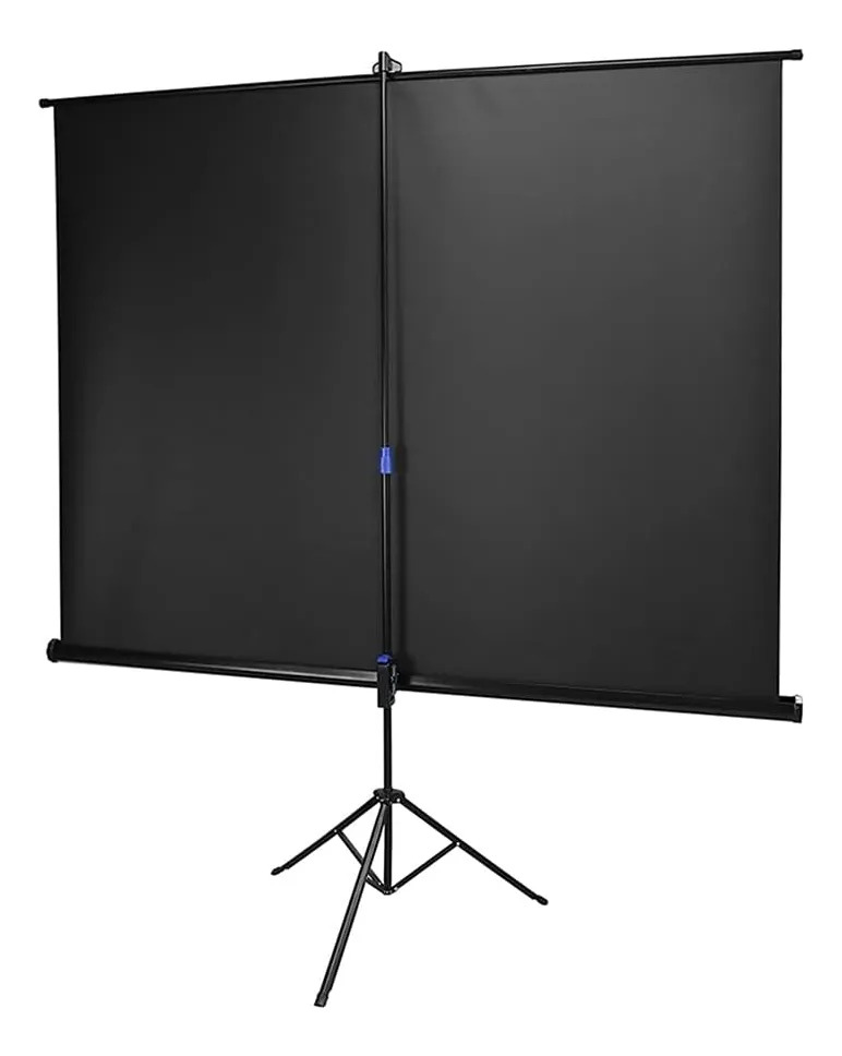 Pantalla De Proyeccion Con Tripode 72 Negro - Imagen 2