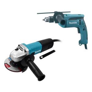 Kit Makita Taladro 760w Amoladora 115mm 840w