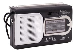 Radio Portatil Cmik Am Fm A Pila Mk-822
