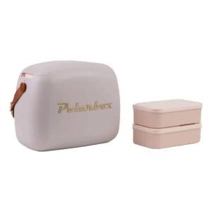 Lunchera Termica Polarbox 6l Perla Gold + 2 Tupper