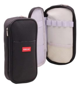 Cartuchera Doble Compartimiento Y Cierre