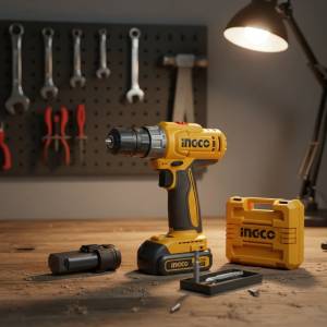 Taladro Atornillador 20nm Valija Ingco Cdli12206